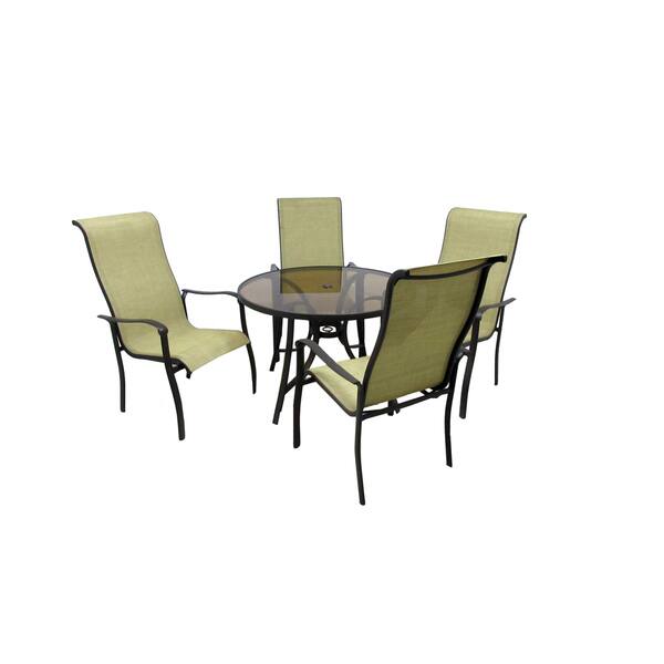 Pacifica 5piece Outdoor Dining Collection Overstock 12355300