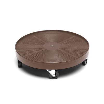 Espresso 16-inch Plant Dolly without Hole