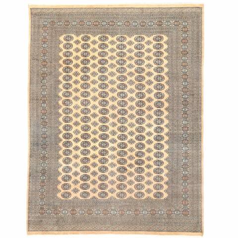 HERAT ORIENTAL Handmade One-of-a-Kind Bokhara Wool Rug - 9' x 12'2
