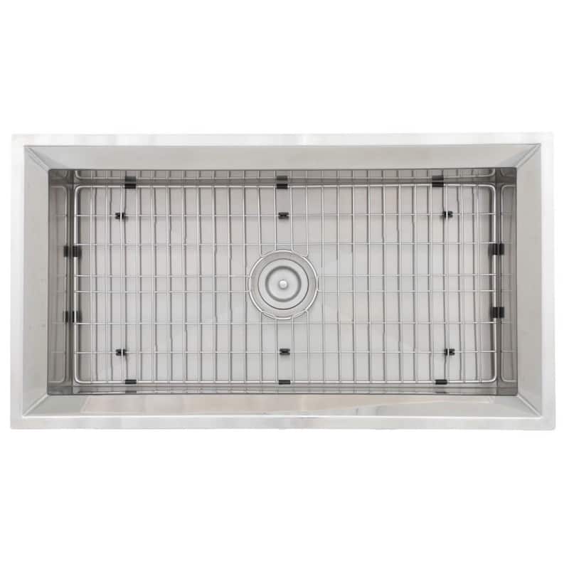 Zero Edge Paradox Handcrafted 18-gauge Stainless Steel Sink