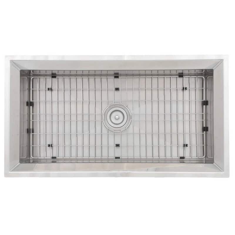Zero Edge Paradox Handcrafted 18-gauge Stainless Steel Sink