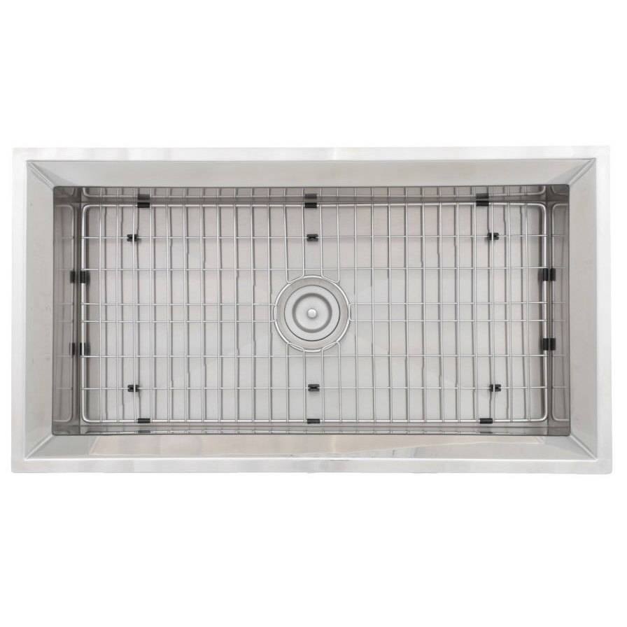 Zero Edge Paradox Handcrafted 18-gauge Stainless Steel Sink