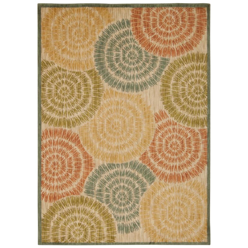Nourison Aristo ARS08 Area Rug - 9' 3" x 12' 9" - Blue/Multi - Rectangle