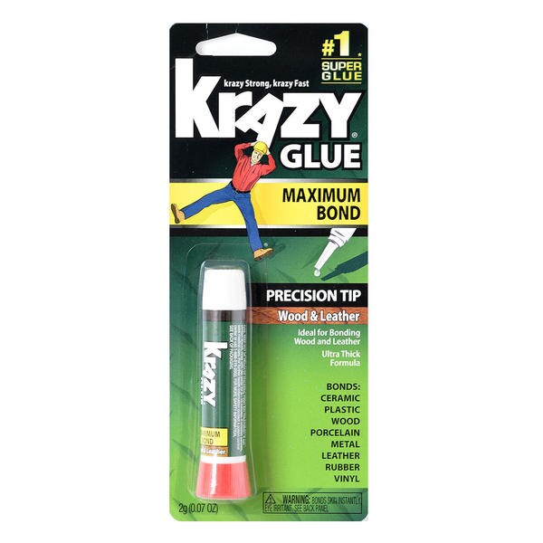Shop Instant Krazy Glue Original Formula For Wood & Leather [Pack of 8
