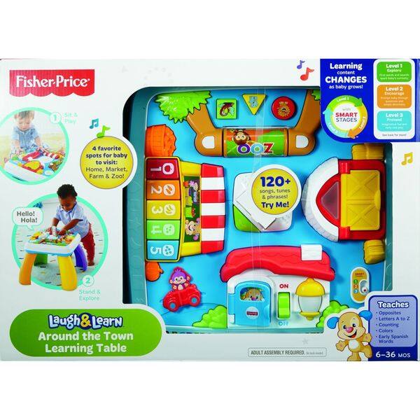 Shop Fisher Price Laugh And Learn Around The Town Learning Table