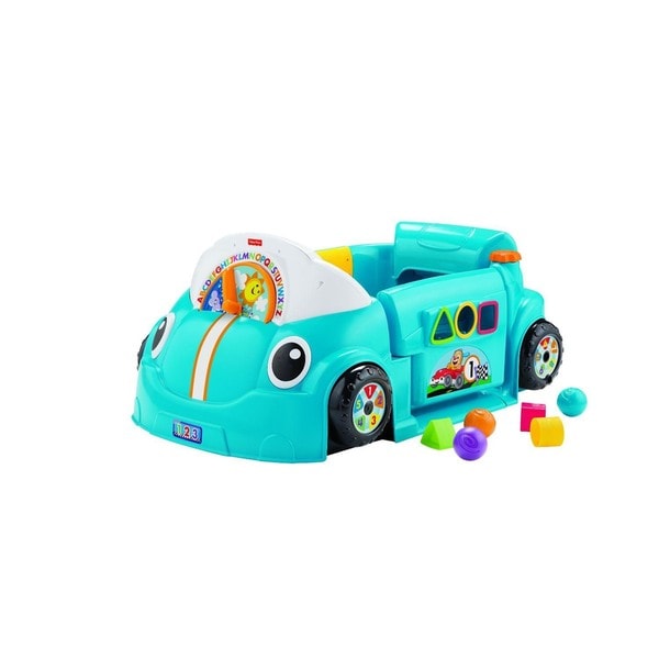 fisher price laugh and learn crawl around car blue