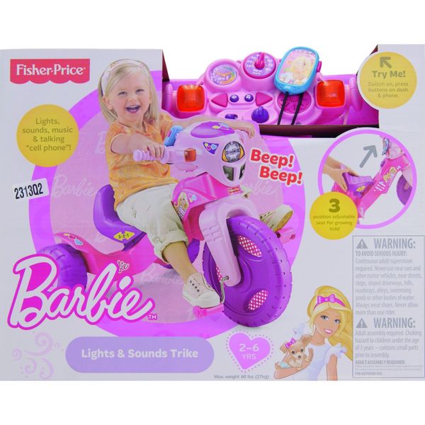 fisher price barbie tricycle