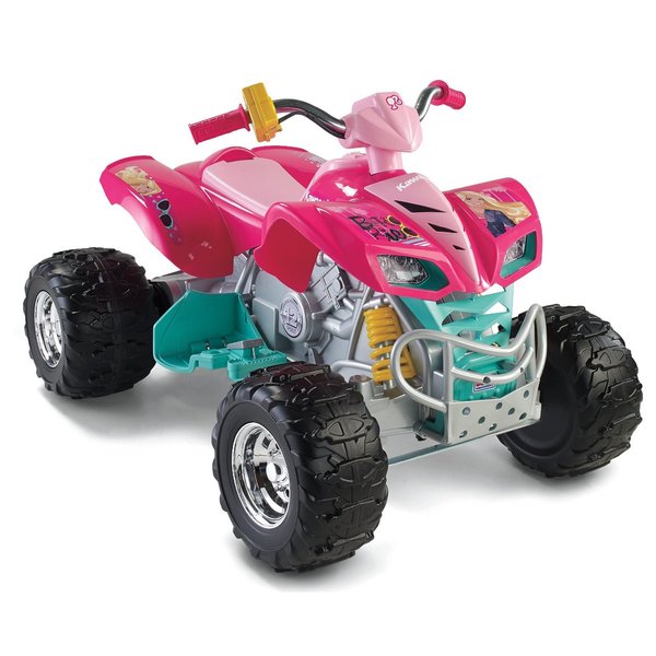 Barbie four cheap wheeler power wheels