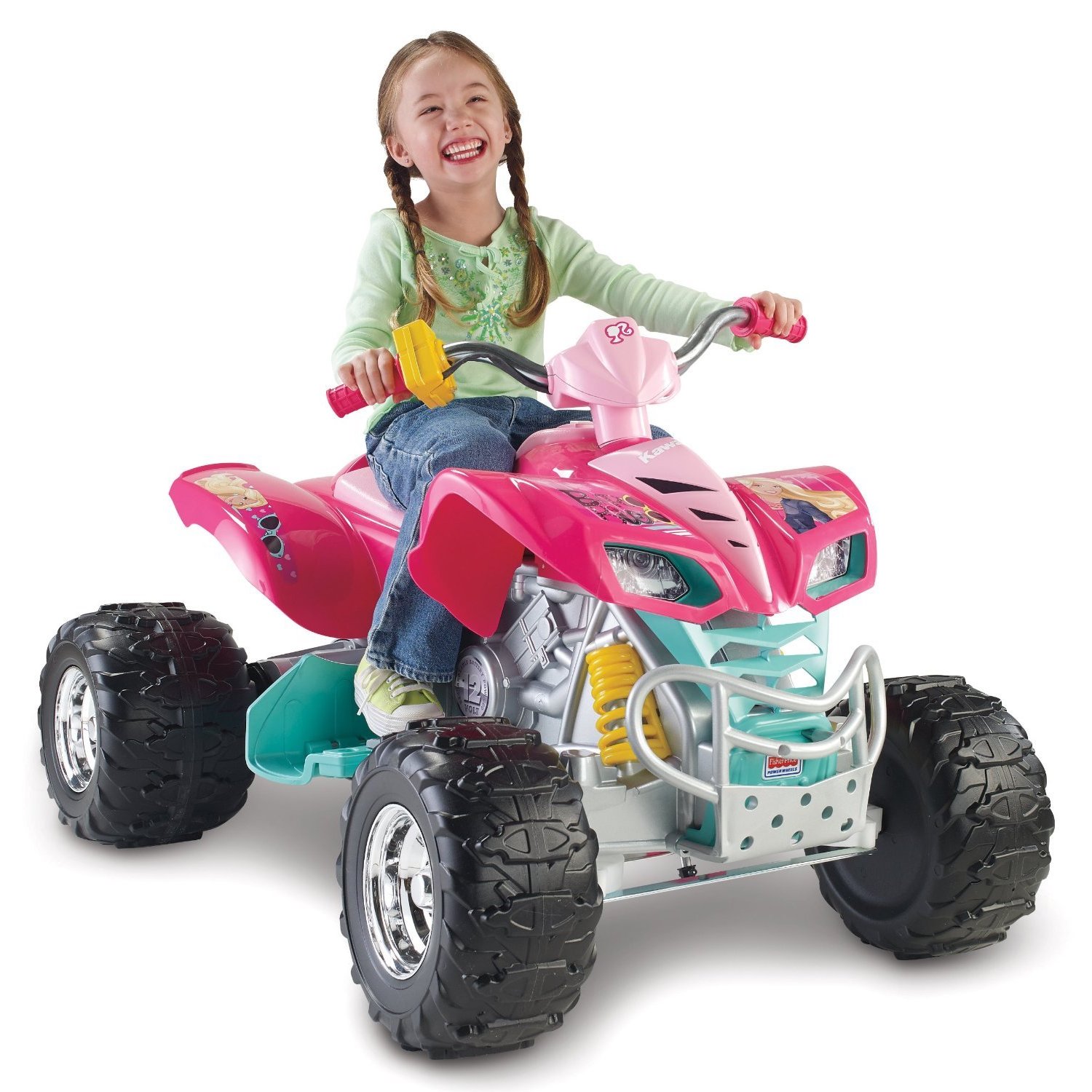 Kawasaki barbie cheap 4 wheeler charger