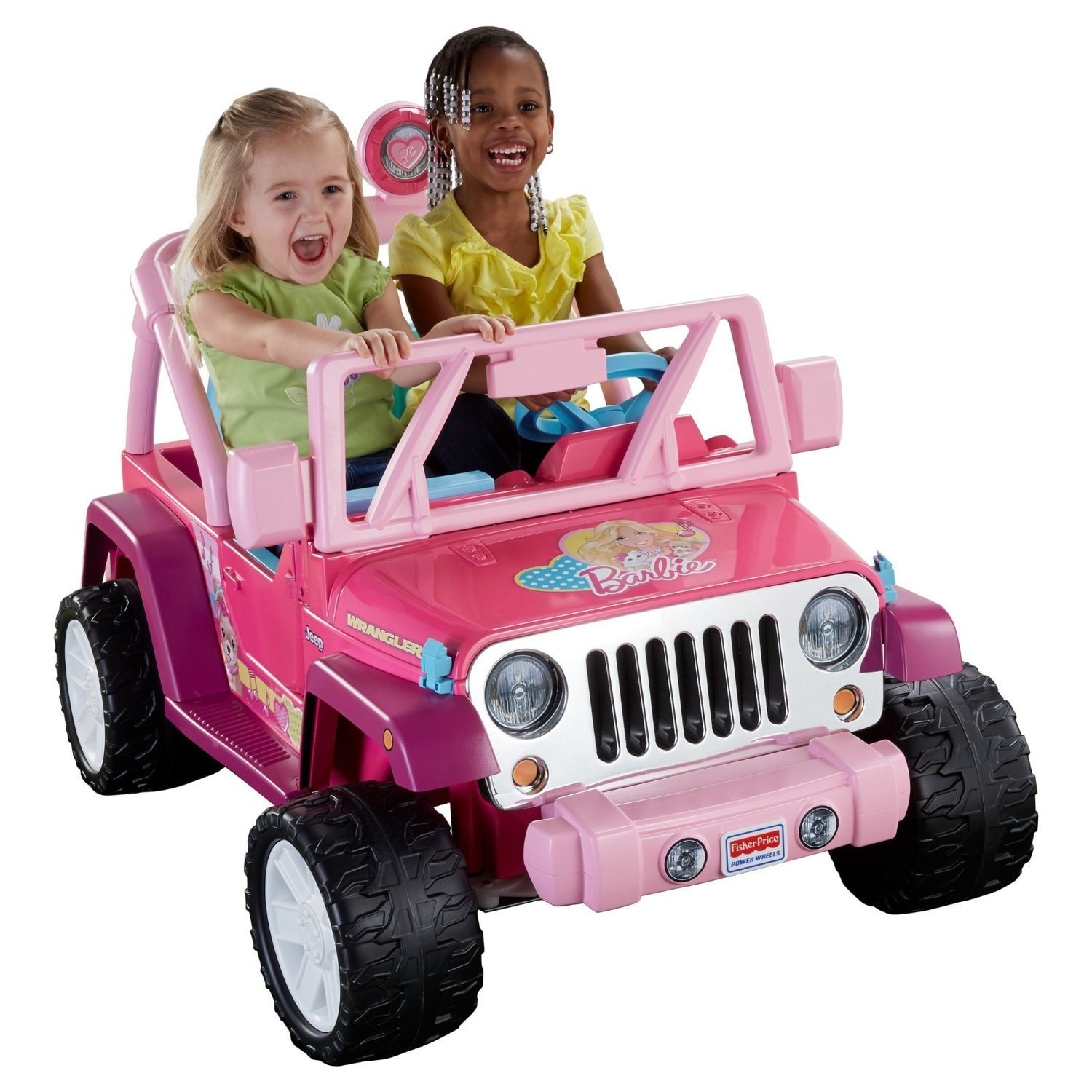 Fisher-Price Power Wheels Barbie Jeep Wrangler - Overstock - 12360677