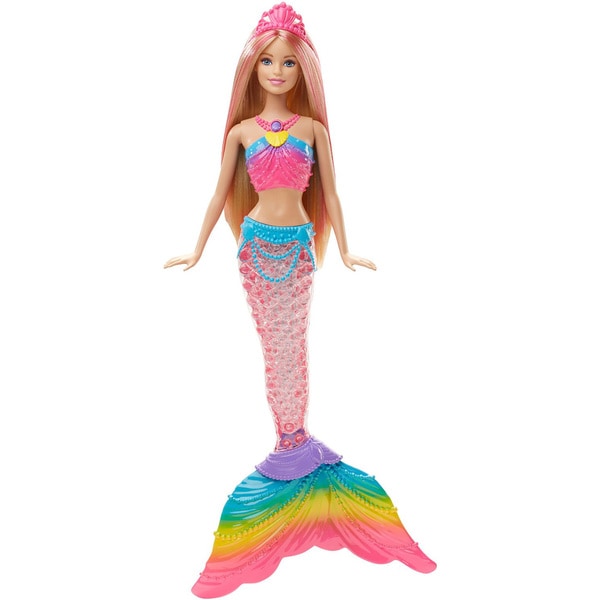 barbie sparkle lights mermaid barbie doll