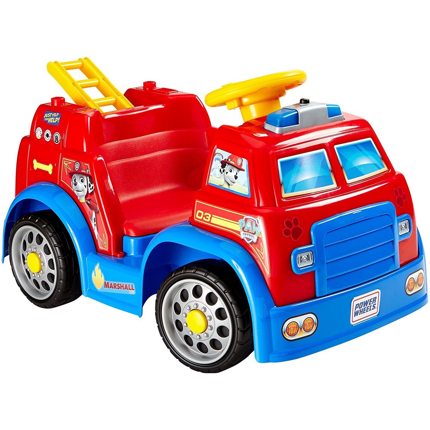 fire truck ride on toy fisher price