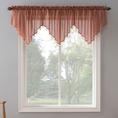 Orange Valances Online At Our Best Window Orange Valances Online At