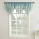 No. 918 Erica Sheer Crush Voile Single Ascot Curtain Valance - 51x24 - Mineral