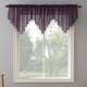 No. 918 Erica Sheer Crush Voile Single Ascot Curtain Valance - 51x24 - Fig