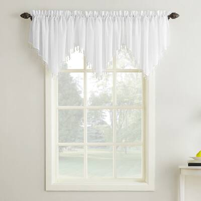 Buy White Rod Pocket Valances Online At Overstock Our Best