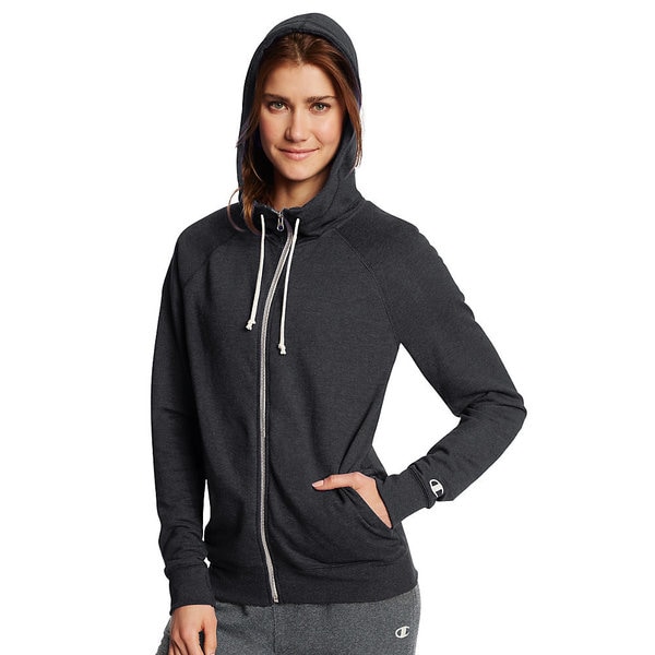 champion women's full zip hoodie