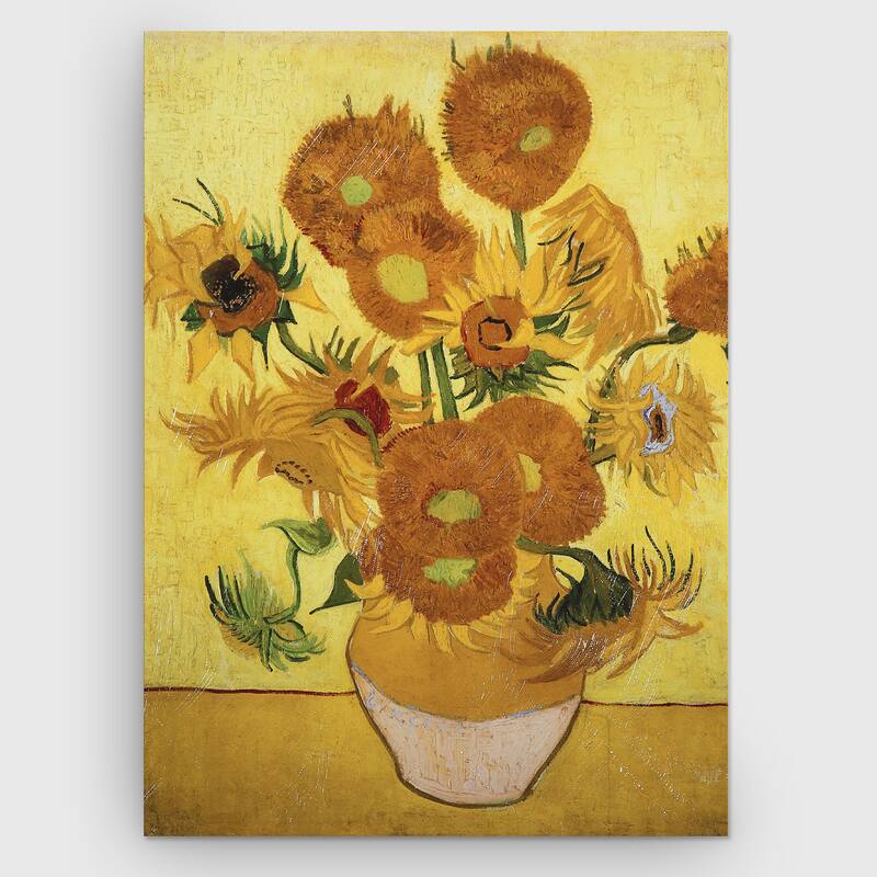 Van Gogh 'Sunflowers' Reproduction Canvas Wall Art