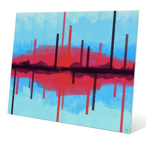 Cities Wall Art on Metal Bed Bath & Beyond 12361543