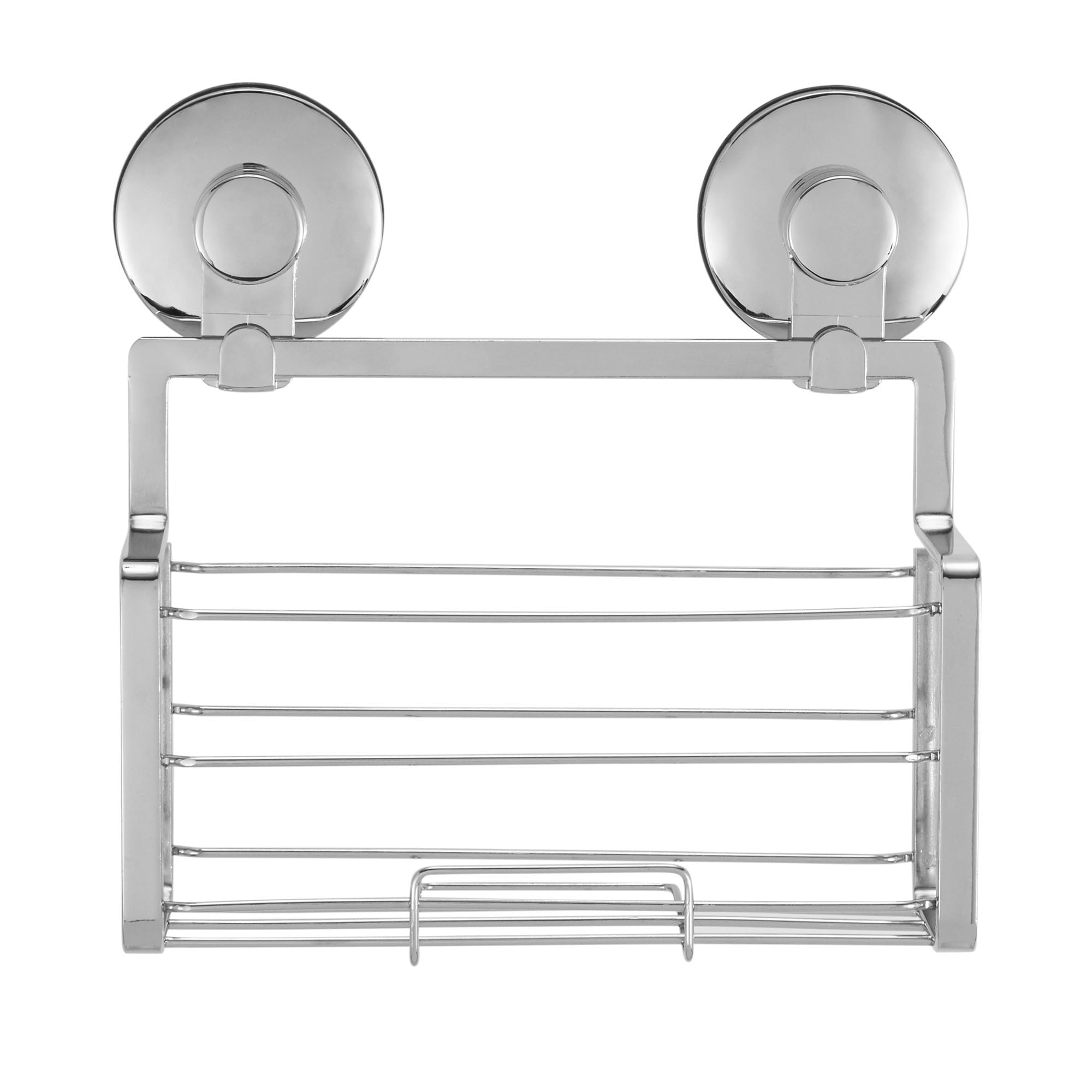 Everloc Solutions Stainless Steel Suction Cup Shower Caddy N A Everloc Solutions Stainless Steel Suction Cup Shower Caddy N A