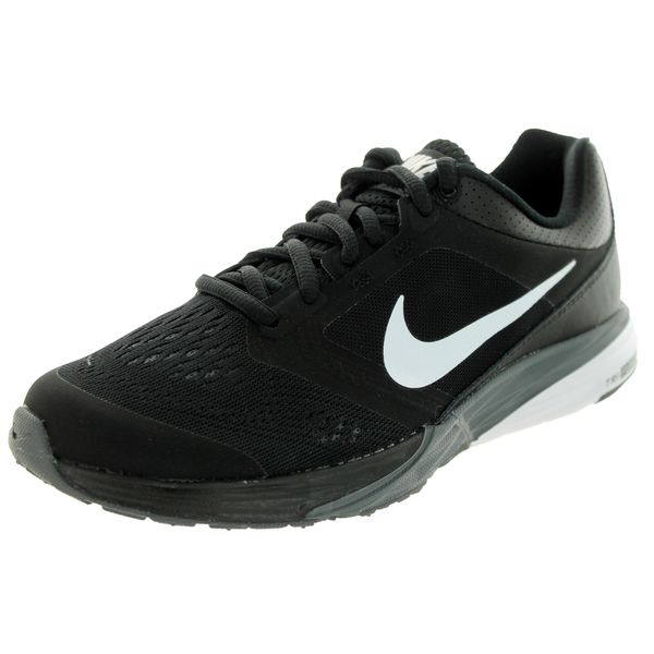 Shop Nike Women's Tri Fusion Run Black/White/Dark Grey Running Shoe ...