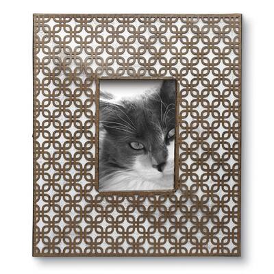 Metal Woven Geo Frame