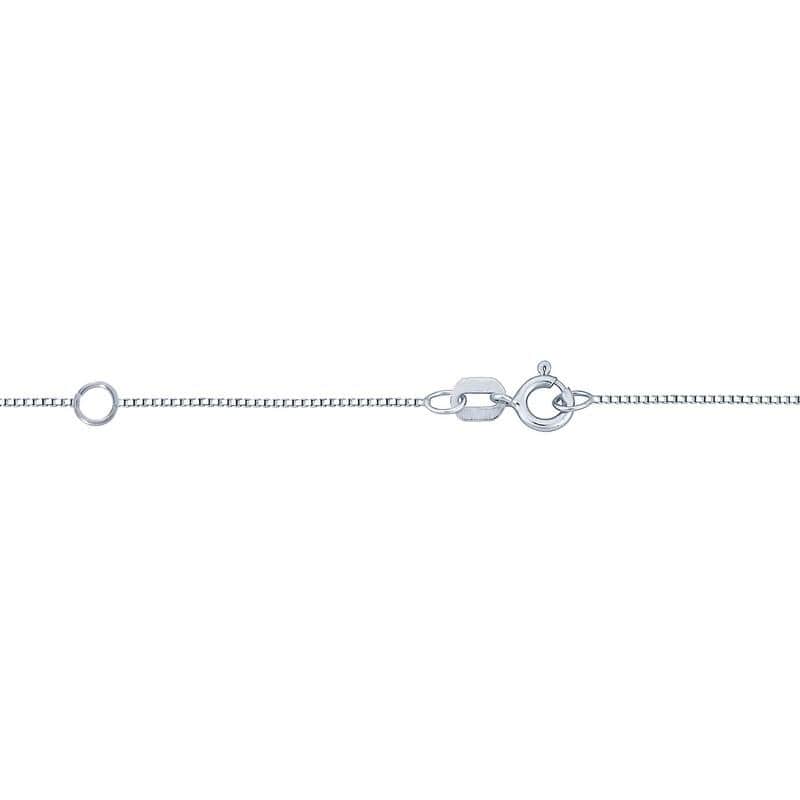 Auriya 14k Gold 1/3ct TDW Round 6-Prong Diamond Solitaire Necklace (H-I, VS1-VS2)