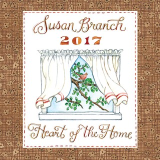 2017 Susan Branch 'Heart of The Home' Paper Wall Calendar ...