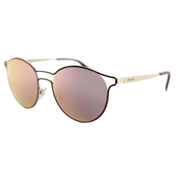 prada round catwalk 57mm sunglasses