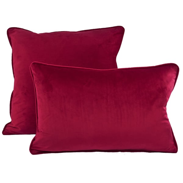 Sherry Kline Richmond Velvet Combo Throw Pillow - Free Shipping Today - Overstock.com - 19189447