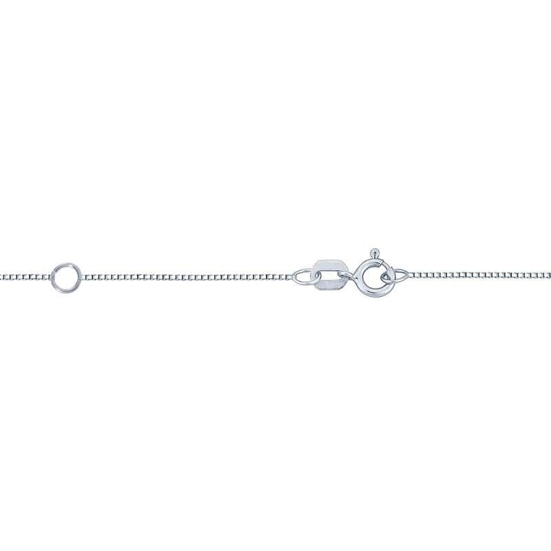 Auriya 14k Gold 1/2ct TDW Round 6-Prong Diamond Solitaire Necklace (J-K, I1-I2)