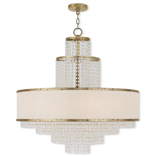 Chandelier-Gold  Chandelier (Chandelier-Gold Chandelier) - Chandeliers For Bedrooms by Overstock.com