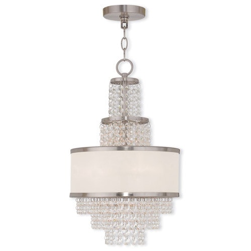 Chandelier-Silver  Chandelier - Silver (Chandelier-Silver Chandelier) - Chandeliers For Bedrooms by Overstock.com