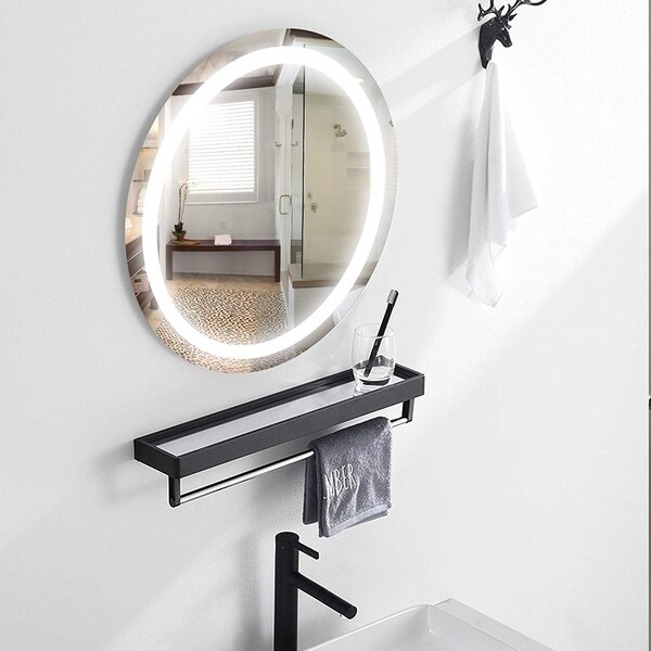 Vanity Art 24" x 24" LED Lighted Bathroom Vanity Mirror VAR16 