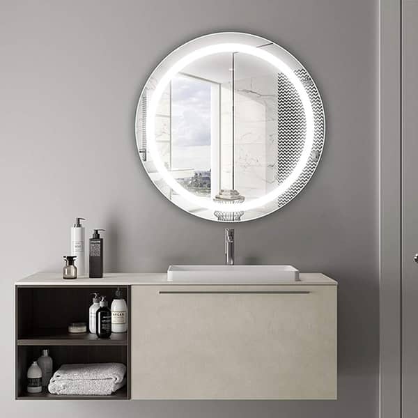 Radius Mirror,bathroom, Washbasin Mirror, Led, Decorative Mirror, Led  Mirror, Mirror,touch Led , Touch Switch 