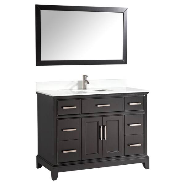 Shop Vanity Art 48 Single Sink Bathroom Vanity Set Phoenix Stone