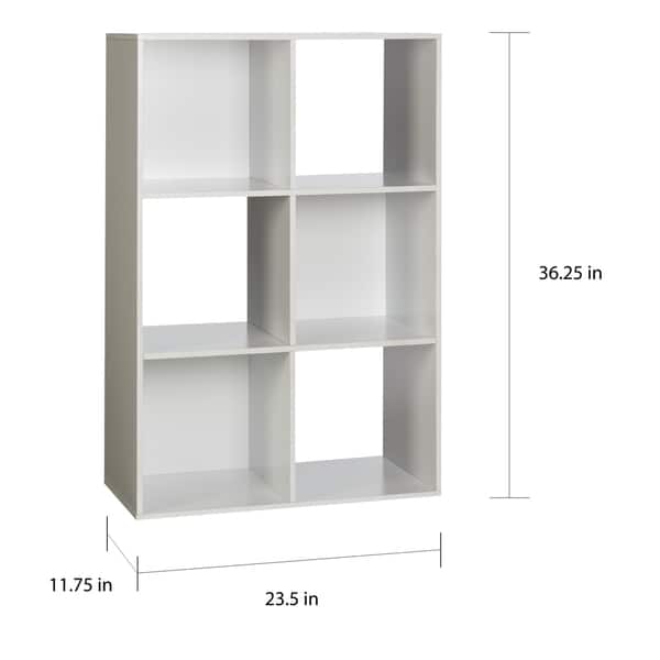 Onee White 6 Cube Organizer 12364473 Onee White 6 Cube Organizer