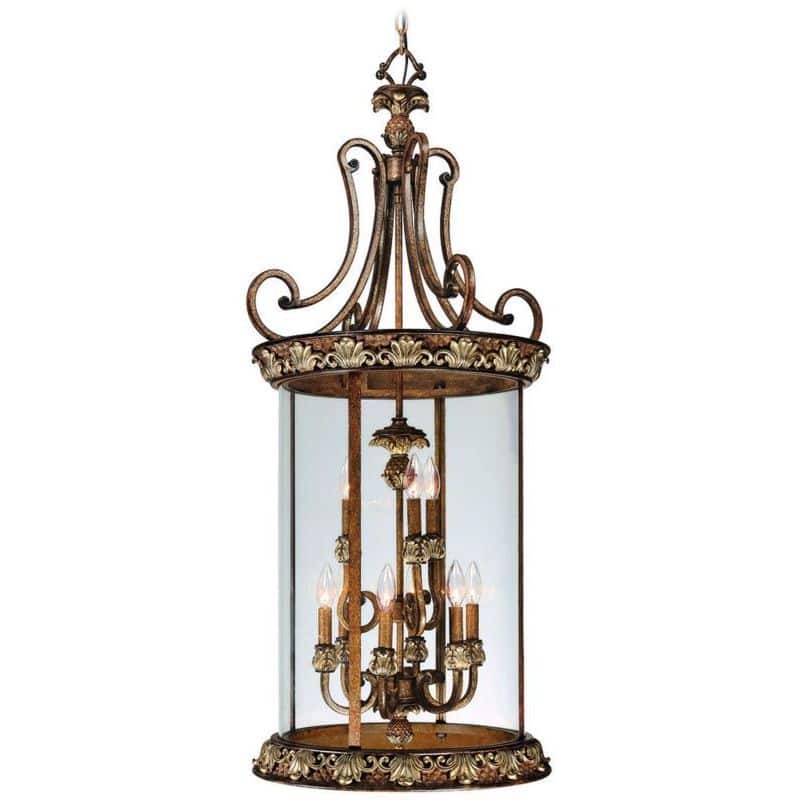 Foyer Light-Gray Foyer Light - Brown