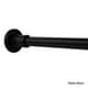 preview thumbnail 6 of 24, Allied Brass Shower Curtain Rod Brackets Matte Black