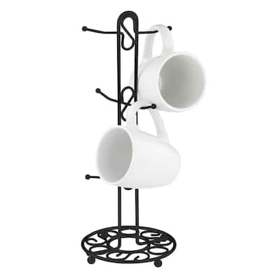 The Scroll Collection Metal Mug Tree