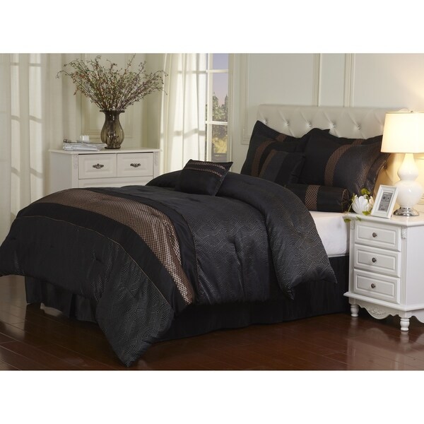 Nanshing Corell Bronze 7-piece Comforter Set