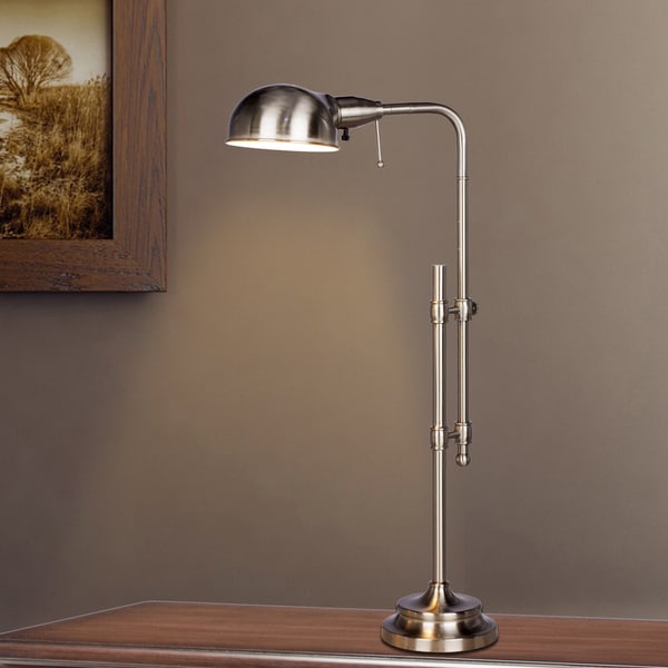 brushed metal table lamps