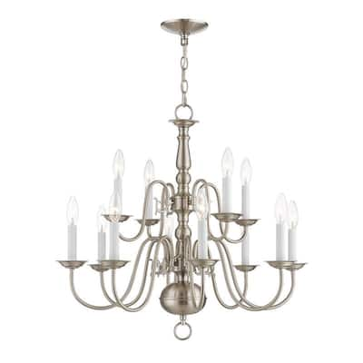 Chandelier-Silver Chandelier - Silver