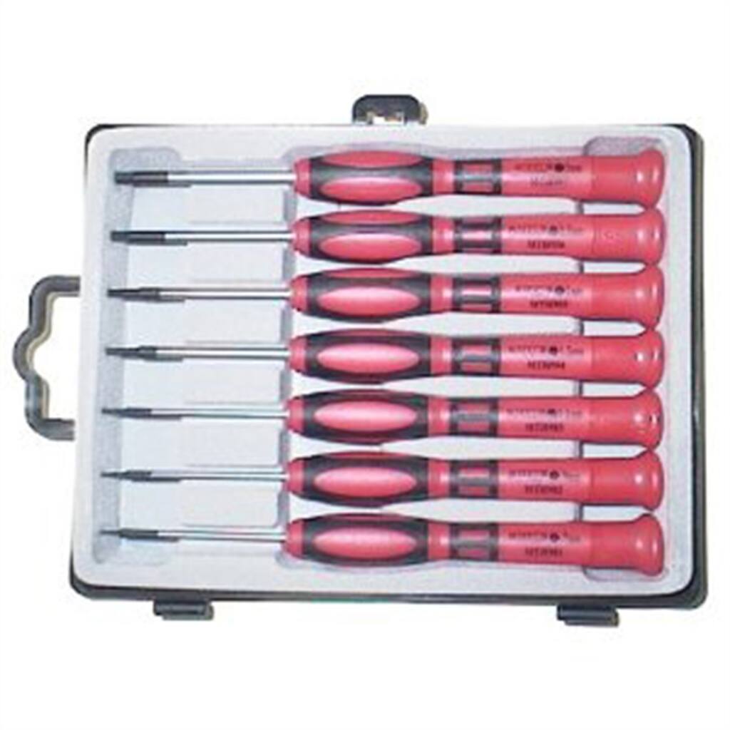 Miniature Metric Hex Screwdriver Set 7 Piece
