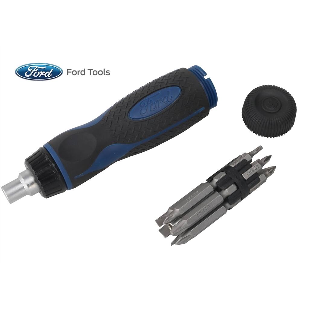 13 Piece Ratchet Screwdriver Bit Set