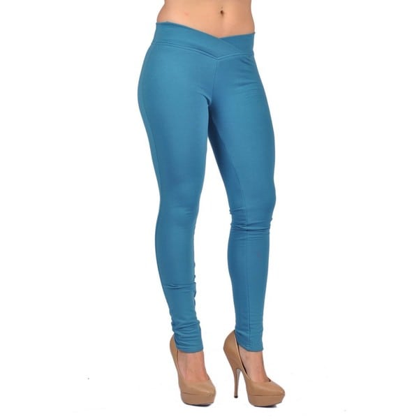 Cotton Polyester And Spandex Leggings
