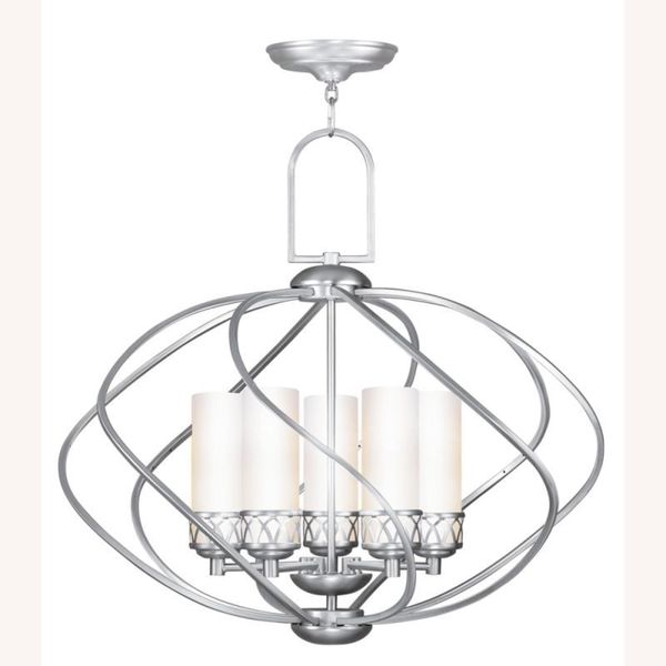 Chandelier-Silver Chandelier