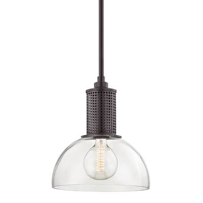 Hudson Valley Halcyon Old Bronze 16-inch Pendant