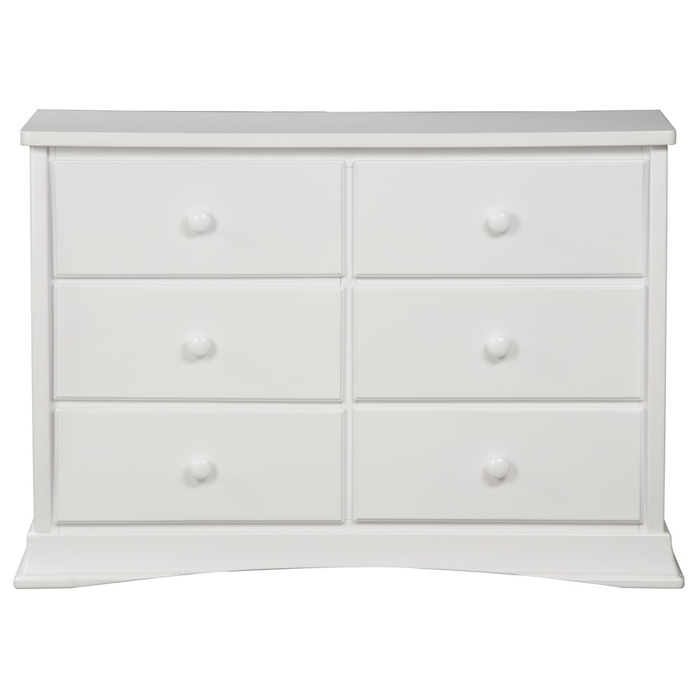 white toddler dresser