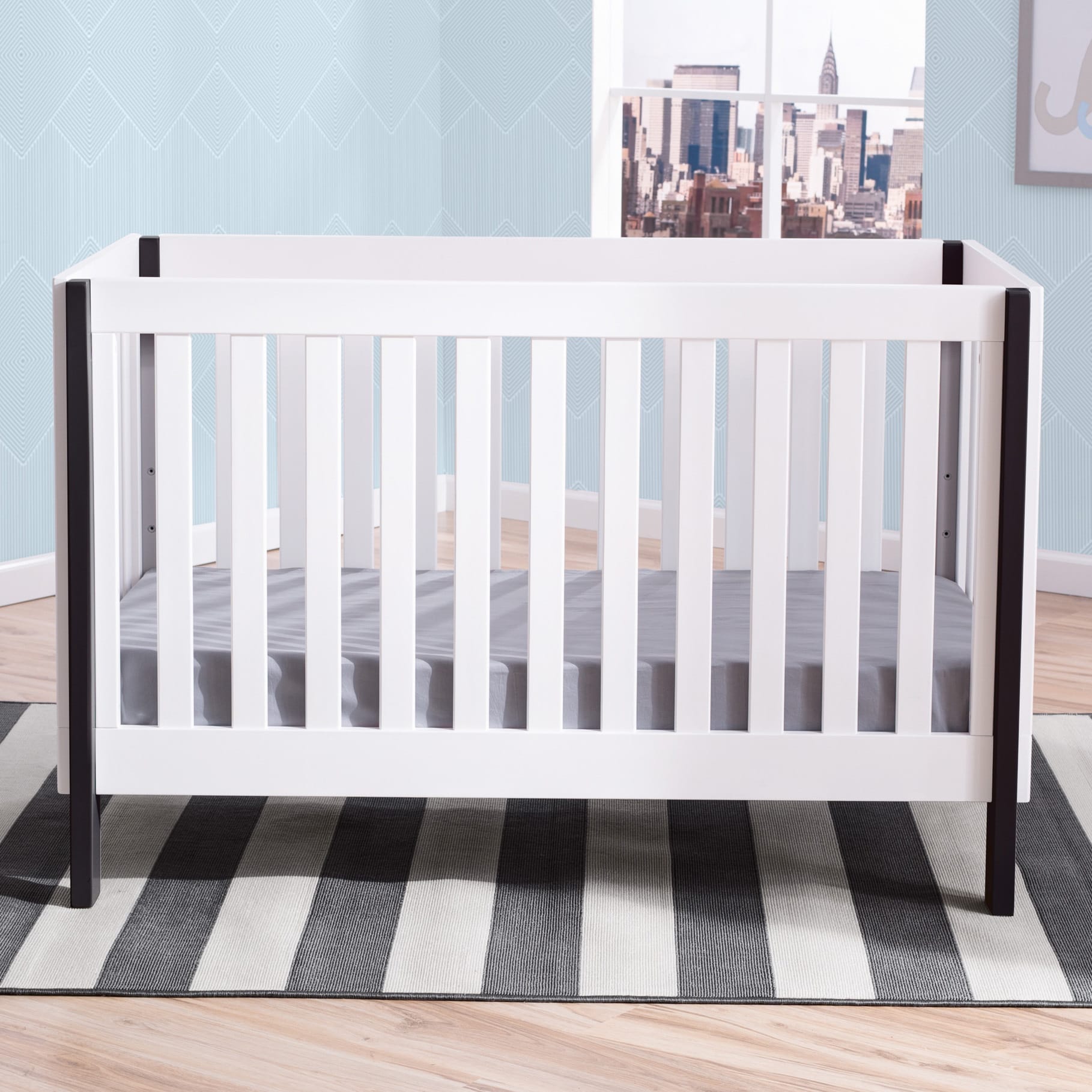 Shop Delta Children Bellevue 3 In 1 Convertible Crib Overstock